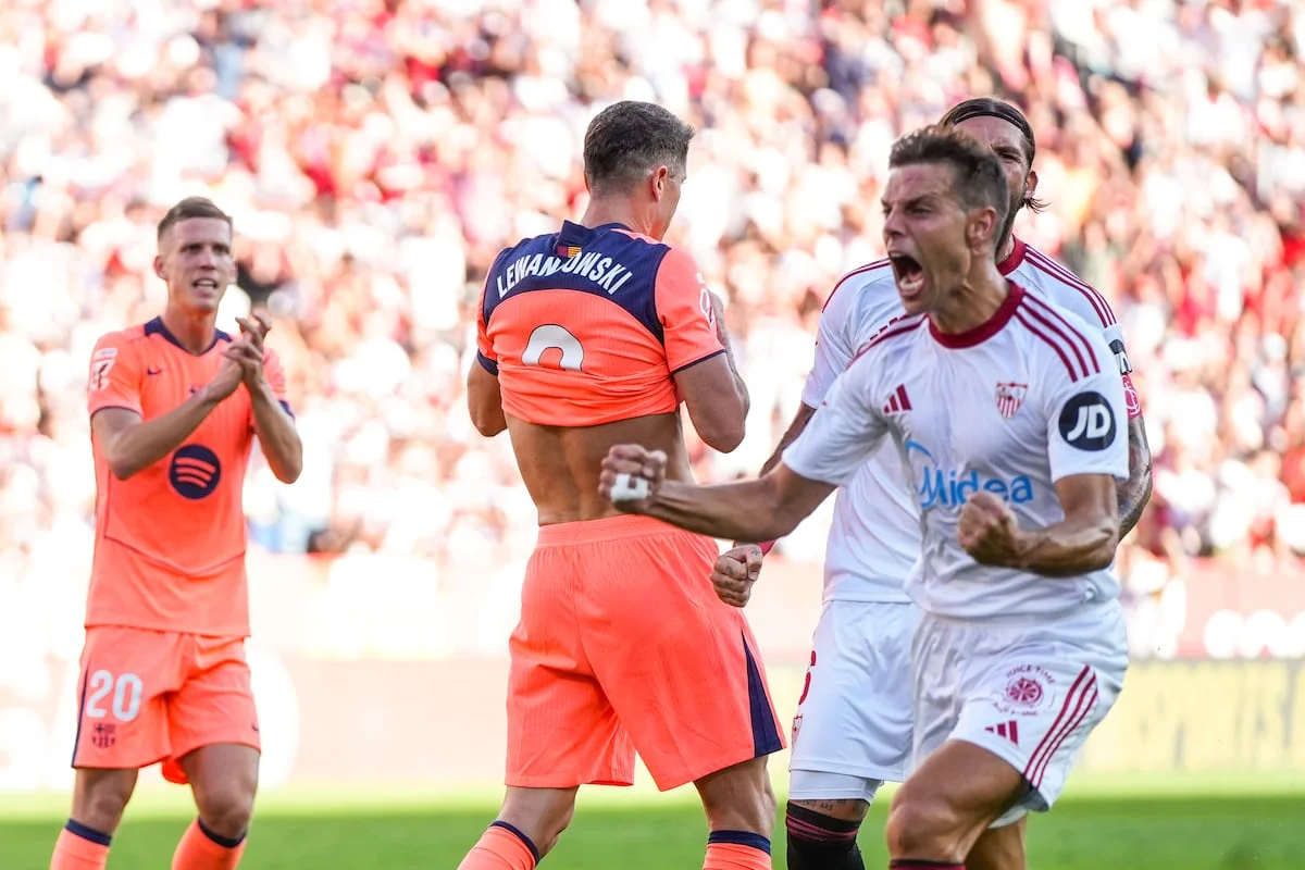img of Sevilla sorprende y humilla al Barcelona con un 4-1 en el Sánchez-Pizjuán